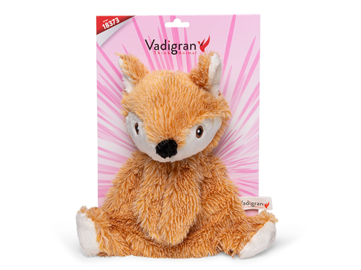 Vadigran Dog Toy Plush Crinkie Fox - 28cm