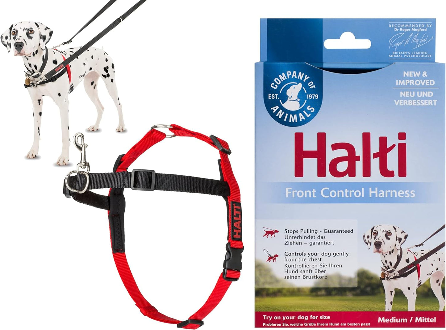COA LH02 Harness Black/Red- Medium