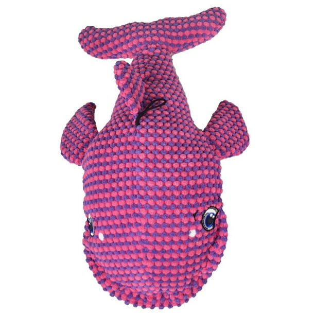 Plush Pet whale Small Dog Toy - 28 x 13cm