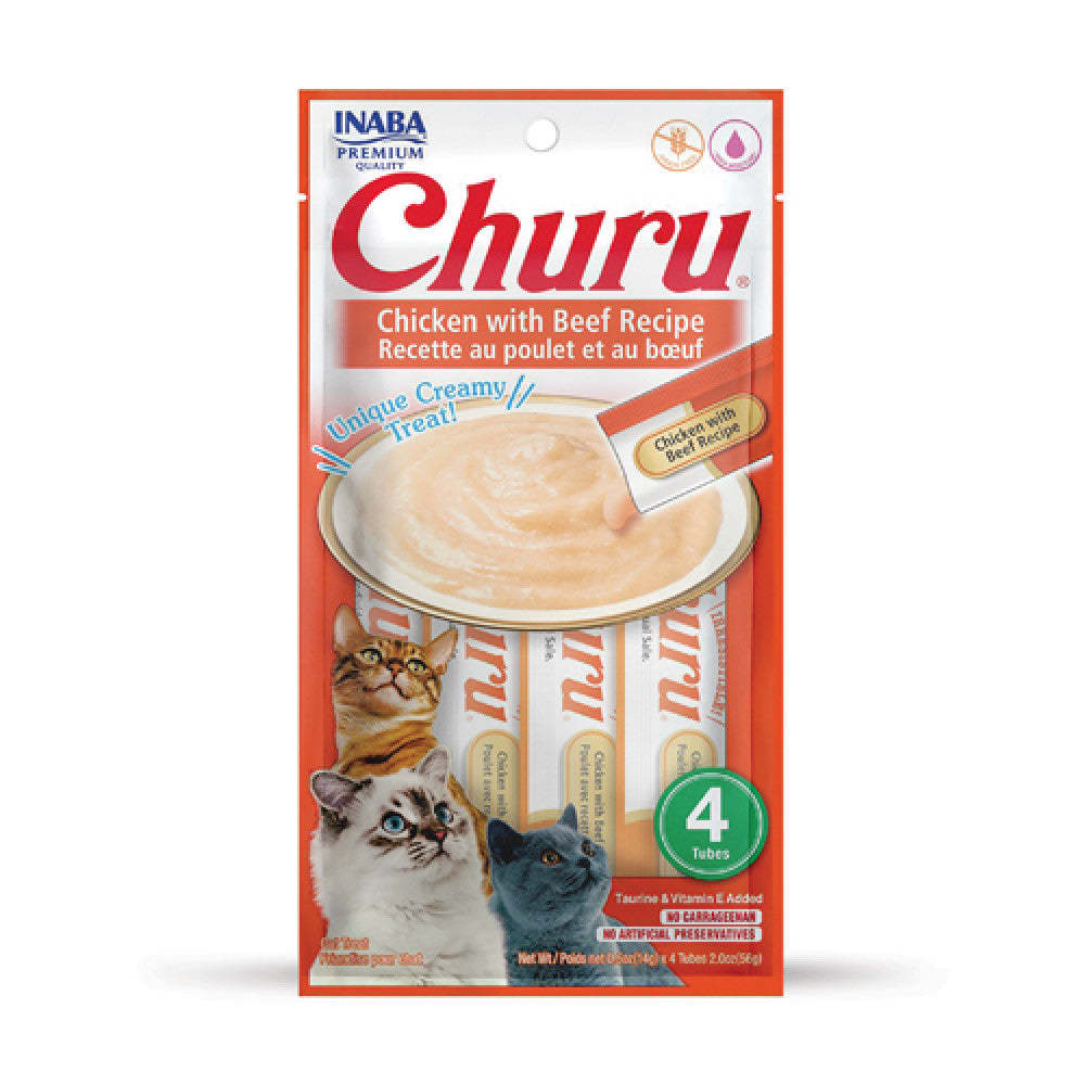 Inaba Churu Chickenwith Beef - 56g