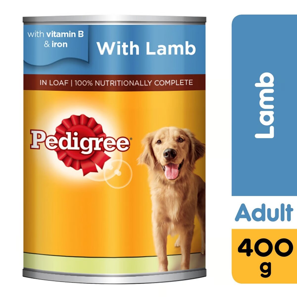 Pedigree Chum Lamb Wet Dog Food 400g | Tender Chunks in Jelly | UAE