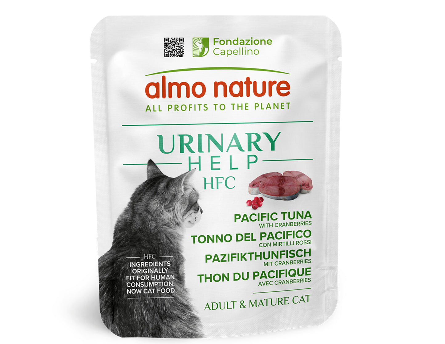 Almo Nature Urinary Help Pacific Tuna with Cranberries Wet food 50 g