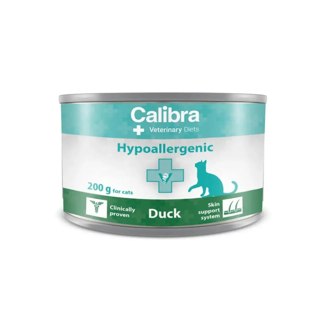 Calibra VD Cans Cat Hypoallergenic Duck 200g