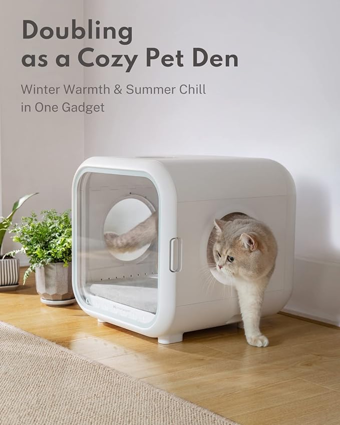 Homerunpet Holt Drybo Plus Automatic Pet Dryer for Cats and Medium Dogs - 360 Drying