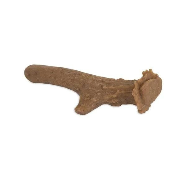 Petmate Pet Qwerks Smoked Cheese Wood Antler Nylon