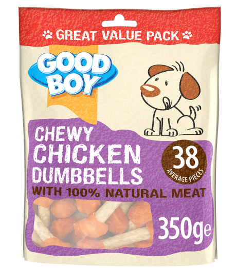 Armitage Goodboy Chicken Dumbbells 350g