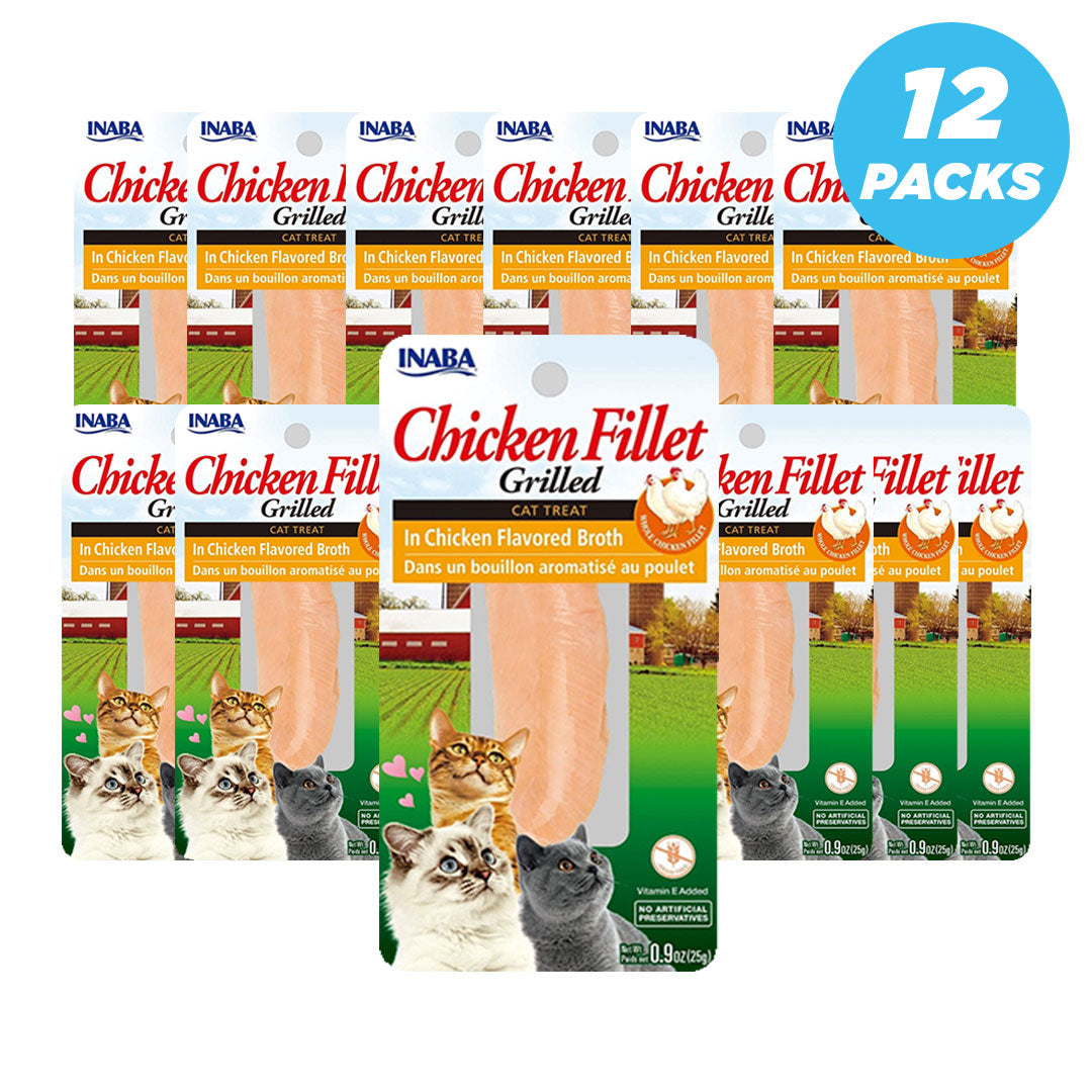 Inaba Chicken In Chicken Broth 25 G /Per Pc - Pack Of 12