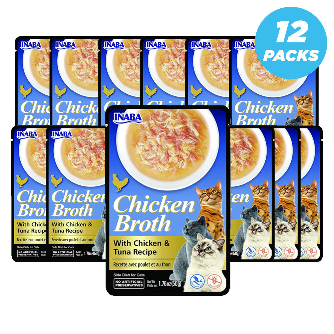 Inaba Tuna With Chicken 50G /Per Pc - Pack Of 12