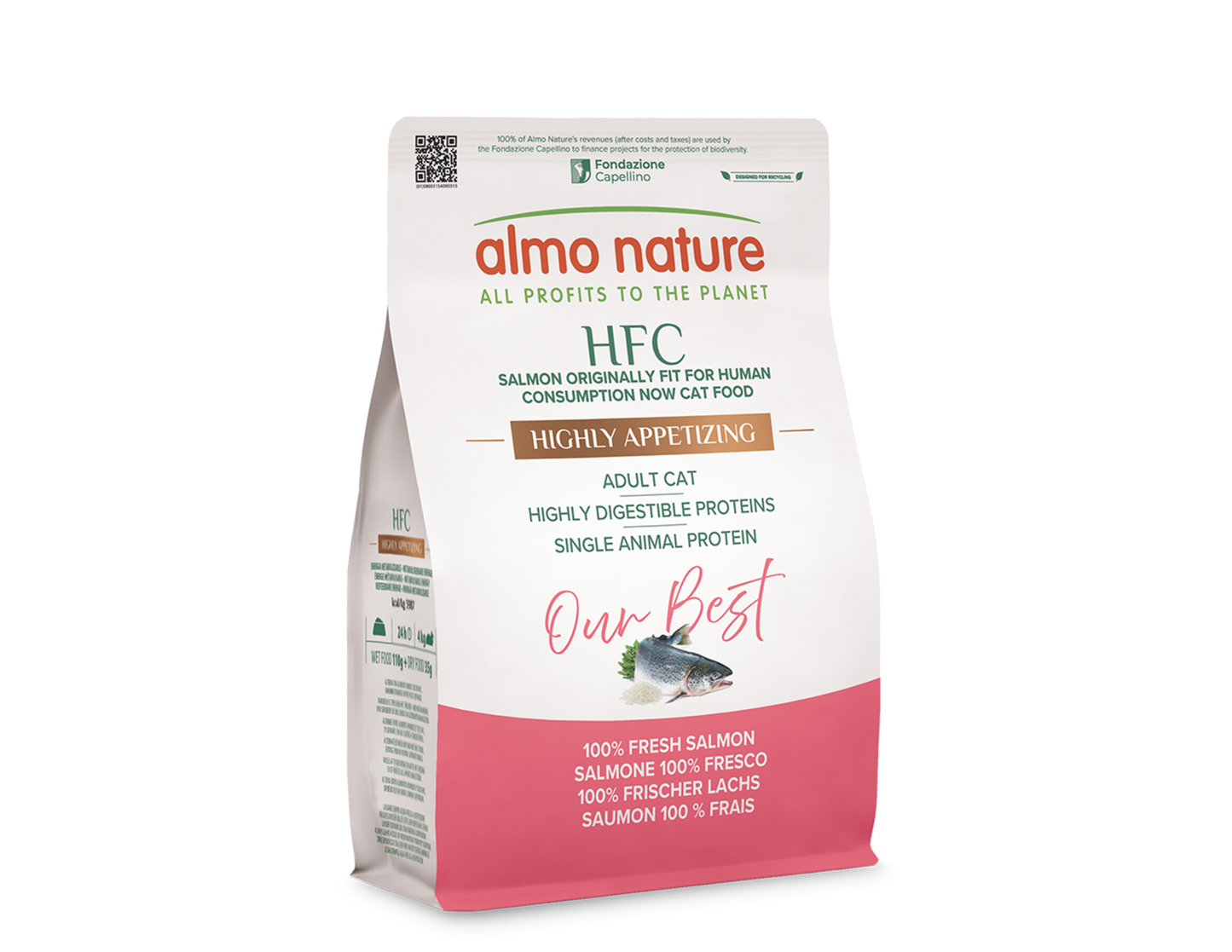 Almo Nature Adult Highly Appetizing - Salmon Dry Food 300 g
