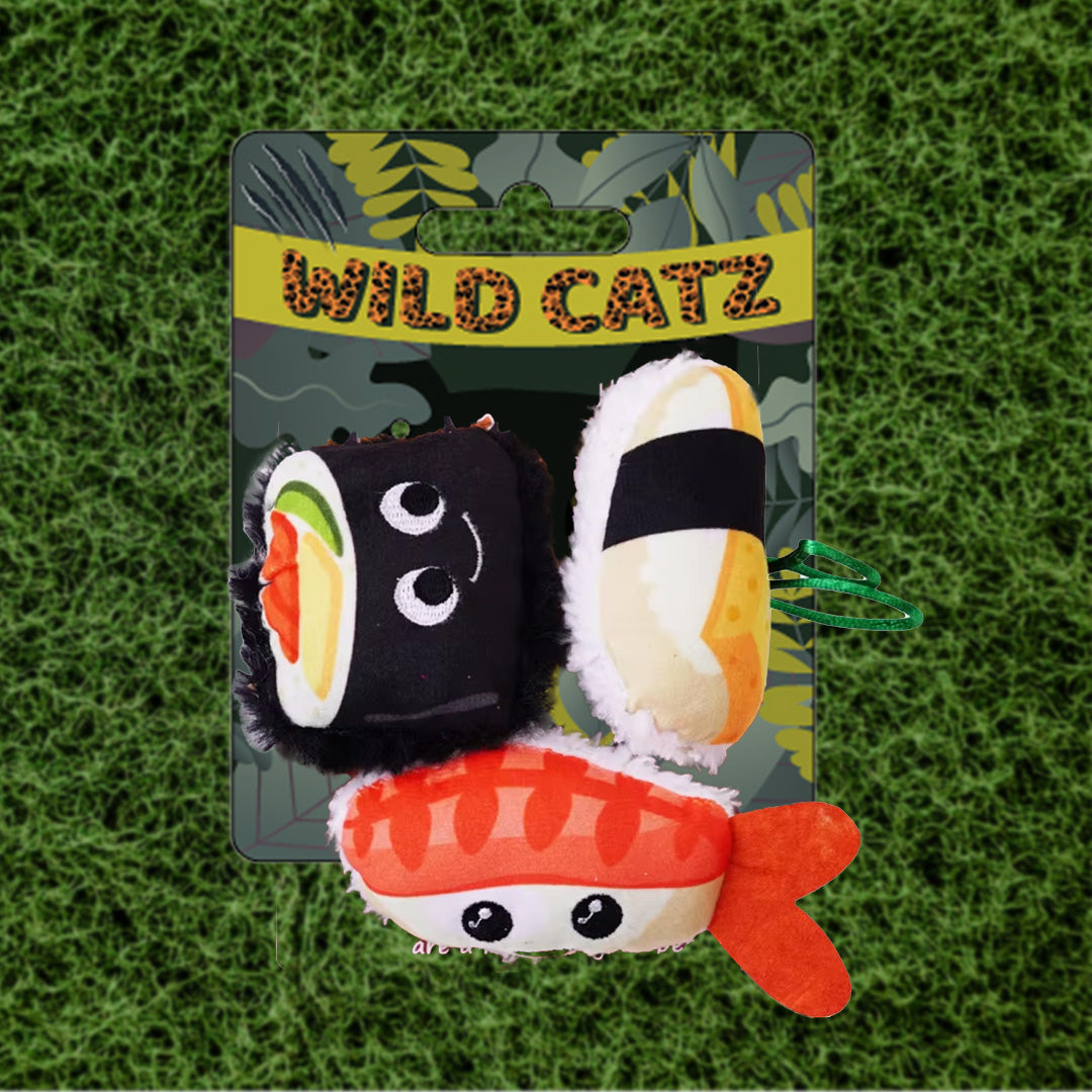 Wild Catz Super Delicious Meal Catnip Cat Toy Assorted Size with Multi Colours