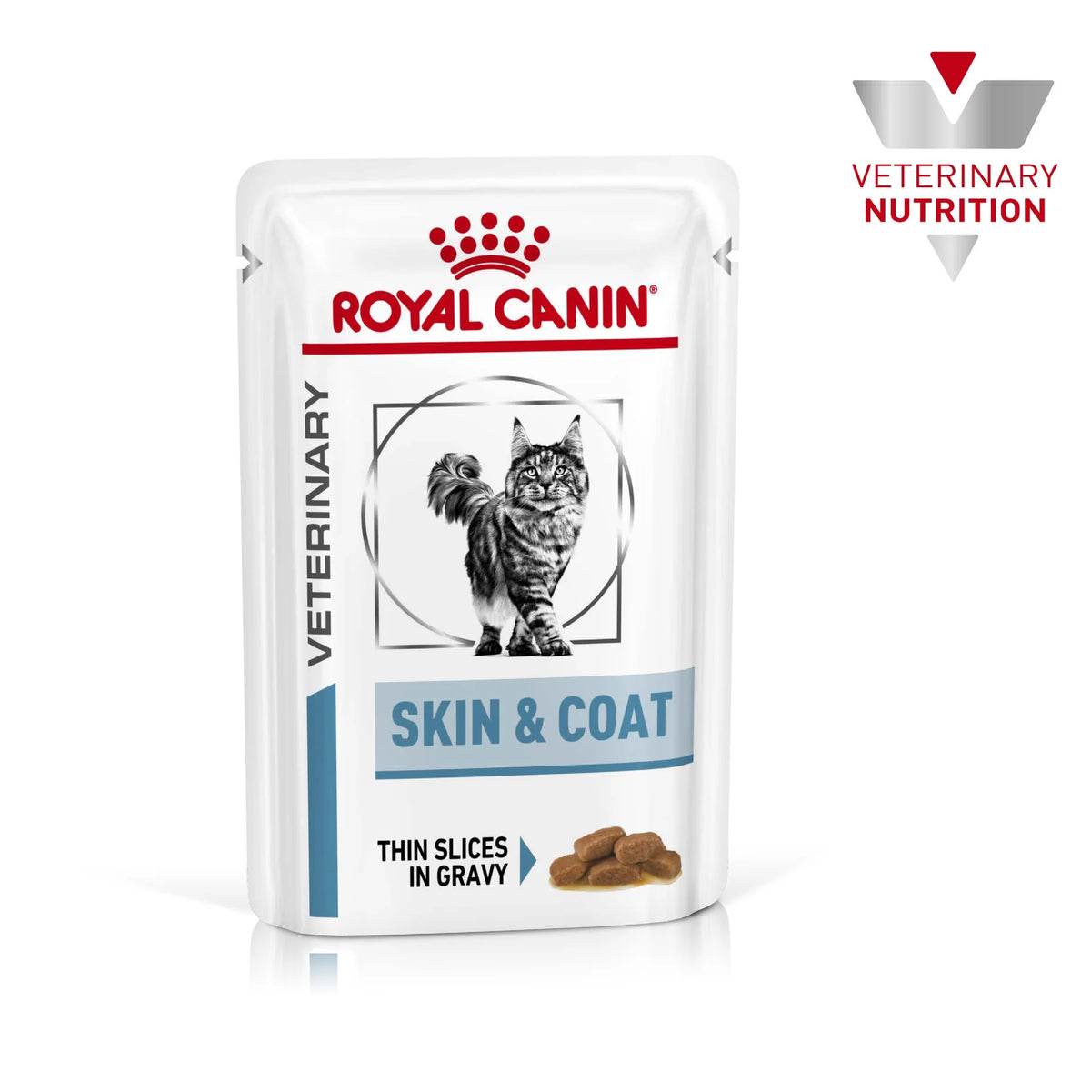 Royal Canin Vet Health Nutrition Feline Skin & Coat (Wet Food - Pouches) 12 x 85 g