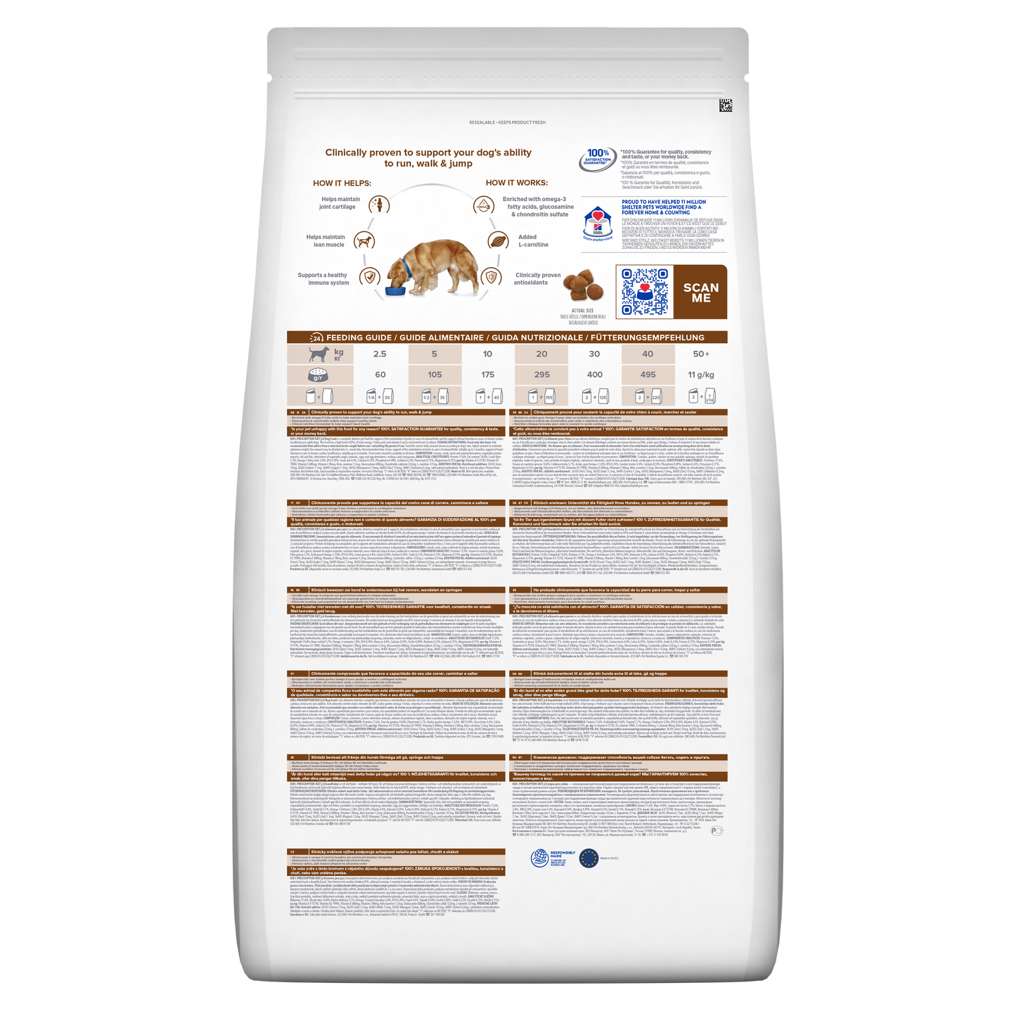 Hill's PRESCRIPTION DIET j/d Dog Food 12kg