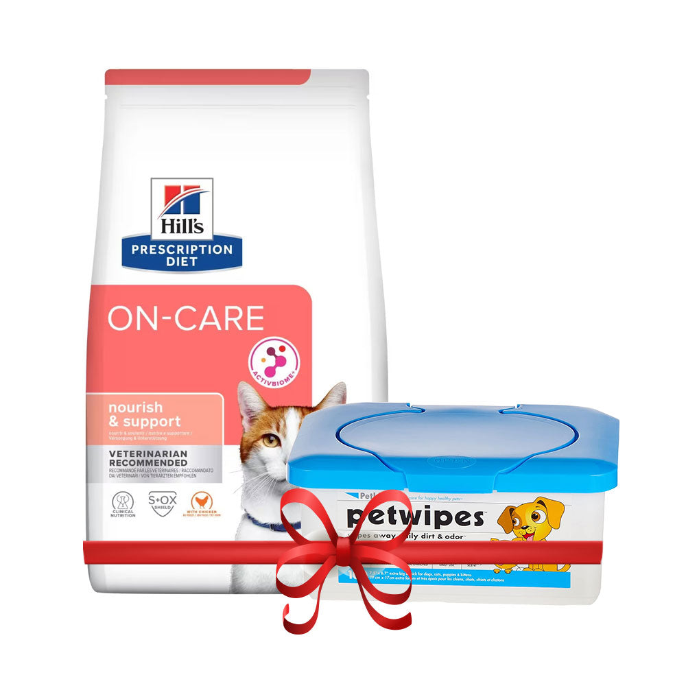 Hill’s Prescription Diet On - care Cancer/ Critical Illness - Chicken Cat Dry Food 1.5kg