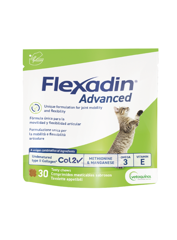 FLEXADIN ADVANCED 30 CHEWS CAT