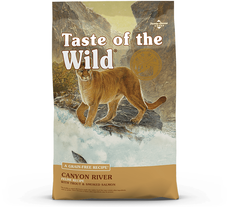 Taste of the Wild Canyon River Feline Recipe with Trout & Smoked Salmon 6.6kg