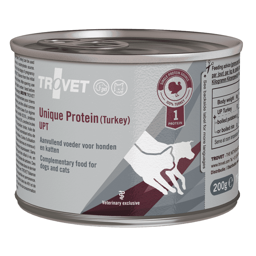 Trovet Unique Protein Turkey Dog & Cat Wet Food Can 400g