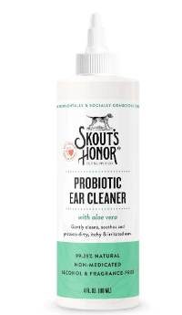Skouts Honor Probiotic Ear Cleaner 120ml/4oz Pet Essentials & Wellness
