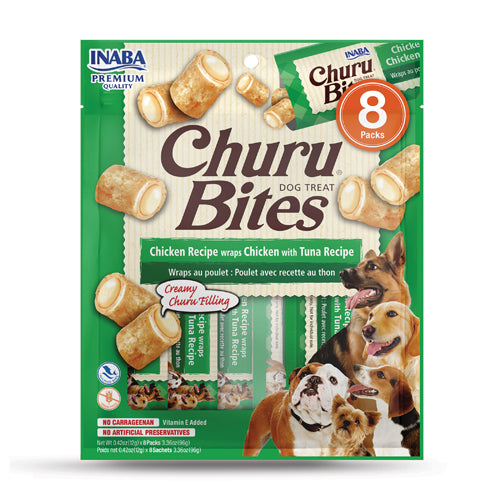 Inaba Churu Chicken Recipe Wraps Chicken With Tuna Recipe 96G/8 Packs Per Pack