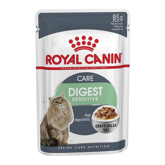 Royal Canin Feline Care Nutrition Digest Sensitive Gravy (WET FOOD - Pouches)