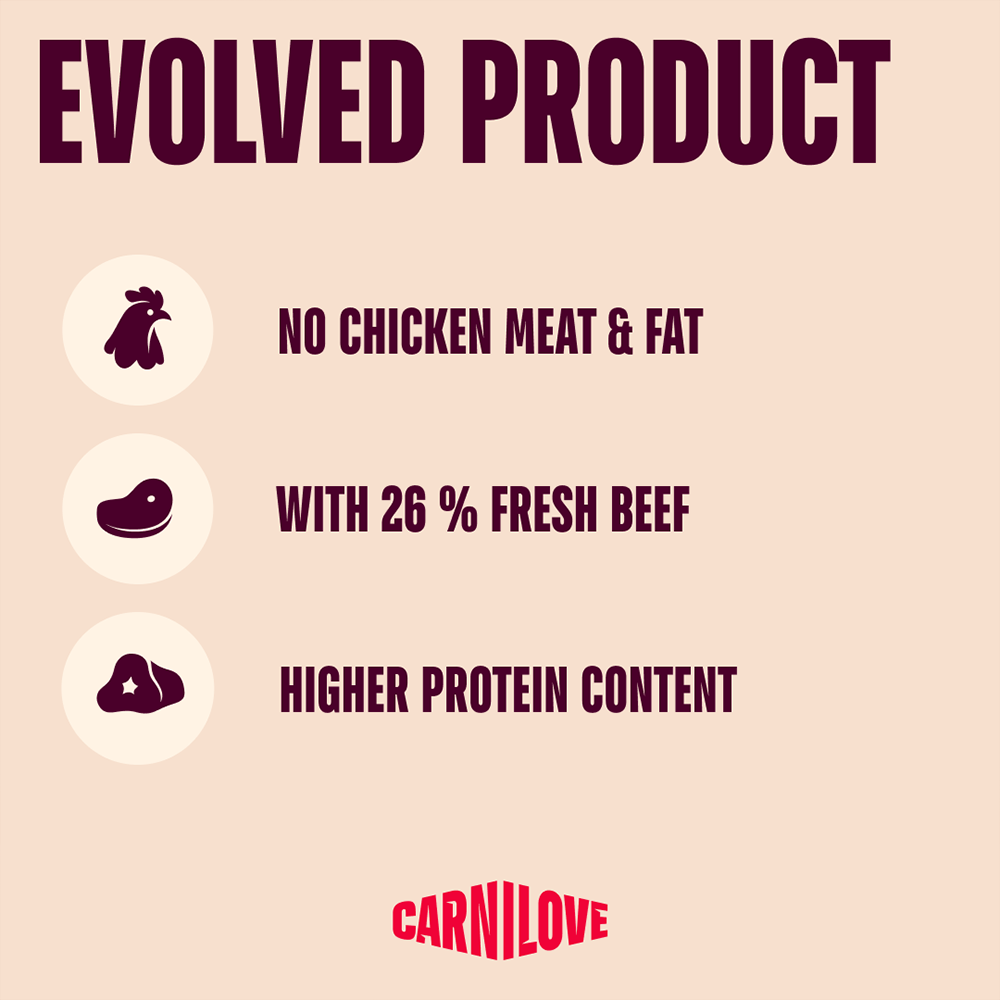 Carnilove Active Beef & Venison for Sterilised Adult All Breeds Dry Cat Food 6kg