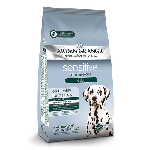 Arden Grange - Adult Sensitive White Fish & Potato (2kg)