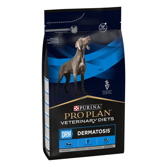 Purina Pro Plan Veterinary Diets DRM Dermatosis Dry Dog Food 3kg