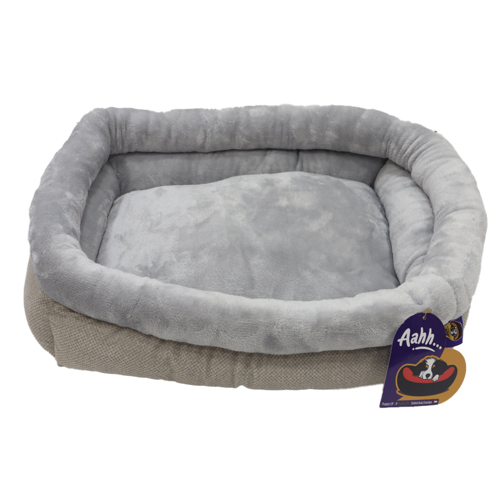 Aahh... Dantes Peak L61xW56xH20cm Flannel Silver - Medium Beige