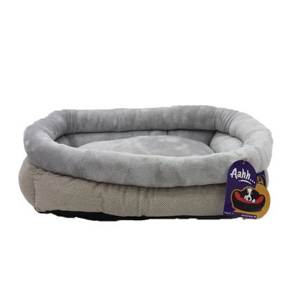 Aahh... Dantes Peak L61xW56xH20cm Flannel Silver - Medium Beige
