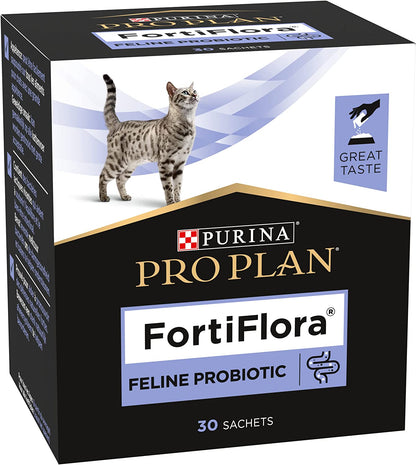 Pro Plan FortiFlora, Cat Probiotic Supplement, 30 x 1g