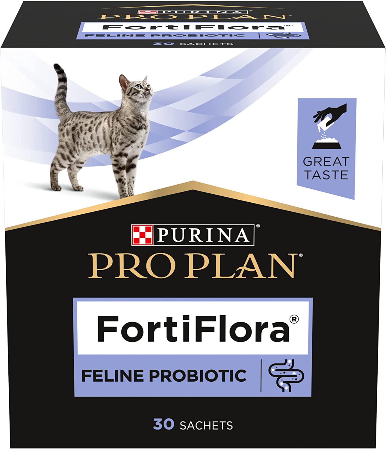 Pro Plan FortiFlora, Cat Probiotic Supplement, 30 x 1g