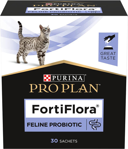 Pro Plan FortiFlora, Cat Probiotic Supplement, 30 x 1g