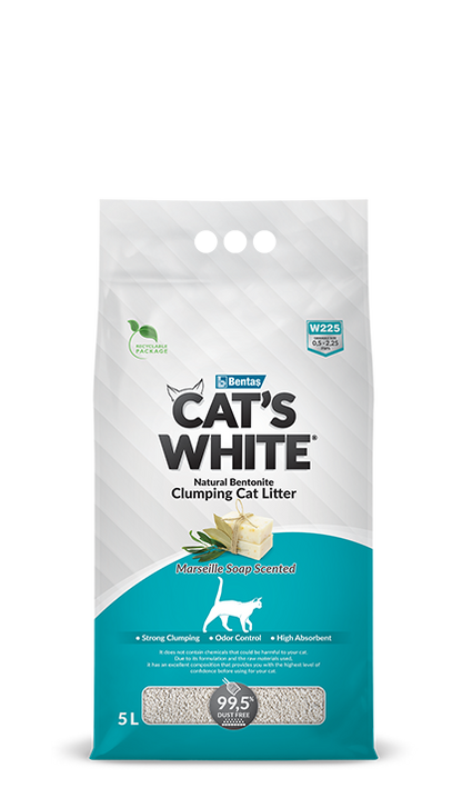 Cat's White 5L Marsialla Soap 99.5% Dust Free