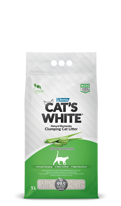 Cat's White 5L Aloe Vera 99.5% Dust Free