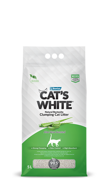 Cat's White 5L Aloe Vera 99.5% Dust Free