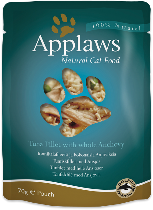 Applaws Cat Tuna with Anchovy 70g Pouch