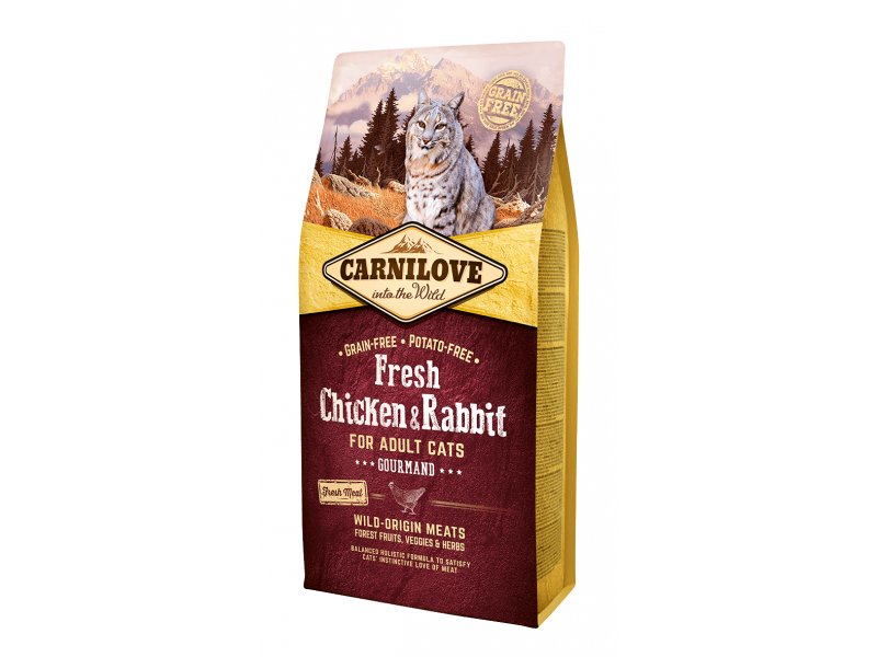 Carnilove Fresh Chicken & Rabbit for Adult Cats 2kg