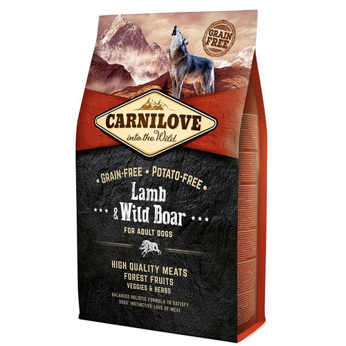 Carnilove Lamb & Wild Boar For Adult Dogs 1.5kg
