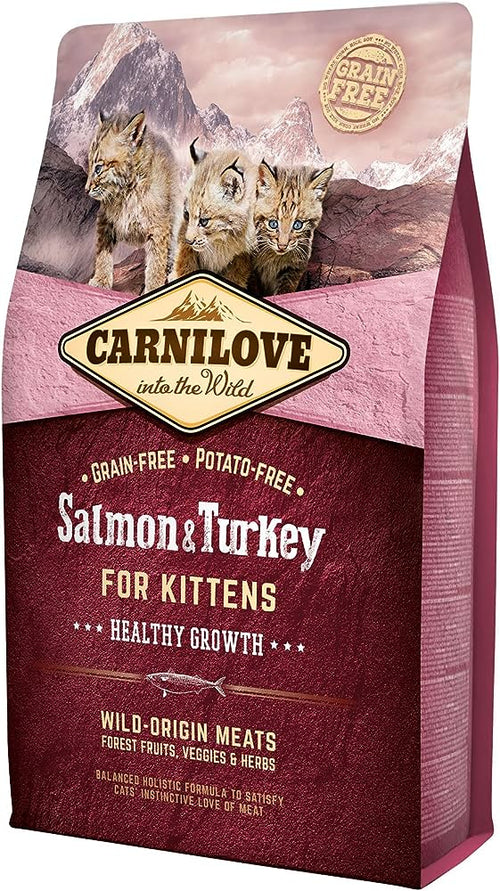 Carnilove Salmon & Turkey for Kittens 2kg
