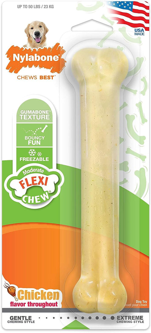 Nylabone Flexi Chew Chicken Flavor Giant