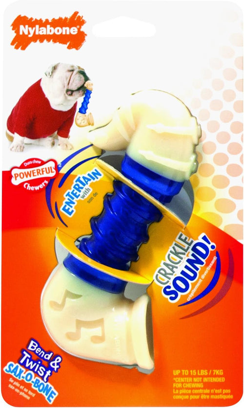 Nylabone Sound Bone Saxophone Large