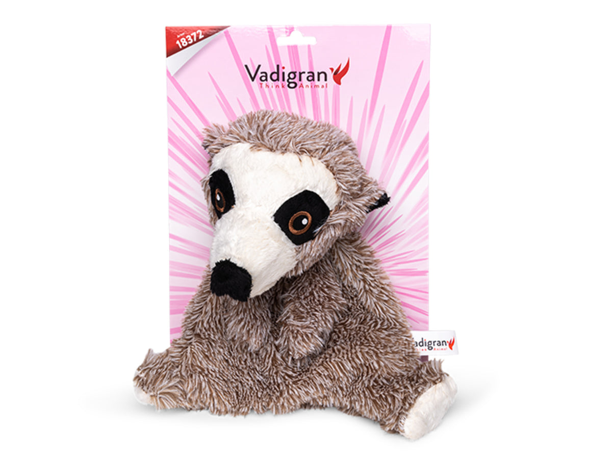 Vadigran Dog Toy Plush Crinkie Badger - 26cm