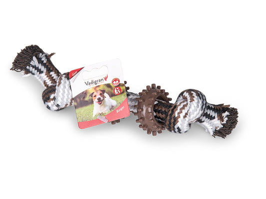 Vadigran Cotton Rope 2 Knots 2 Rings Brown - 16cm 30g