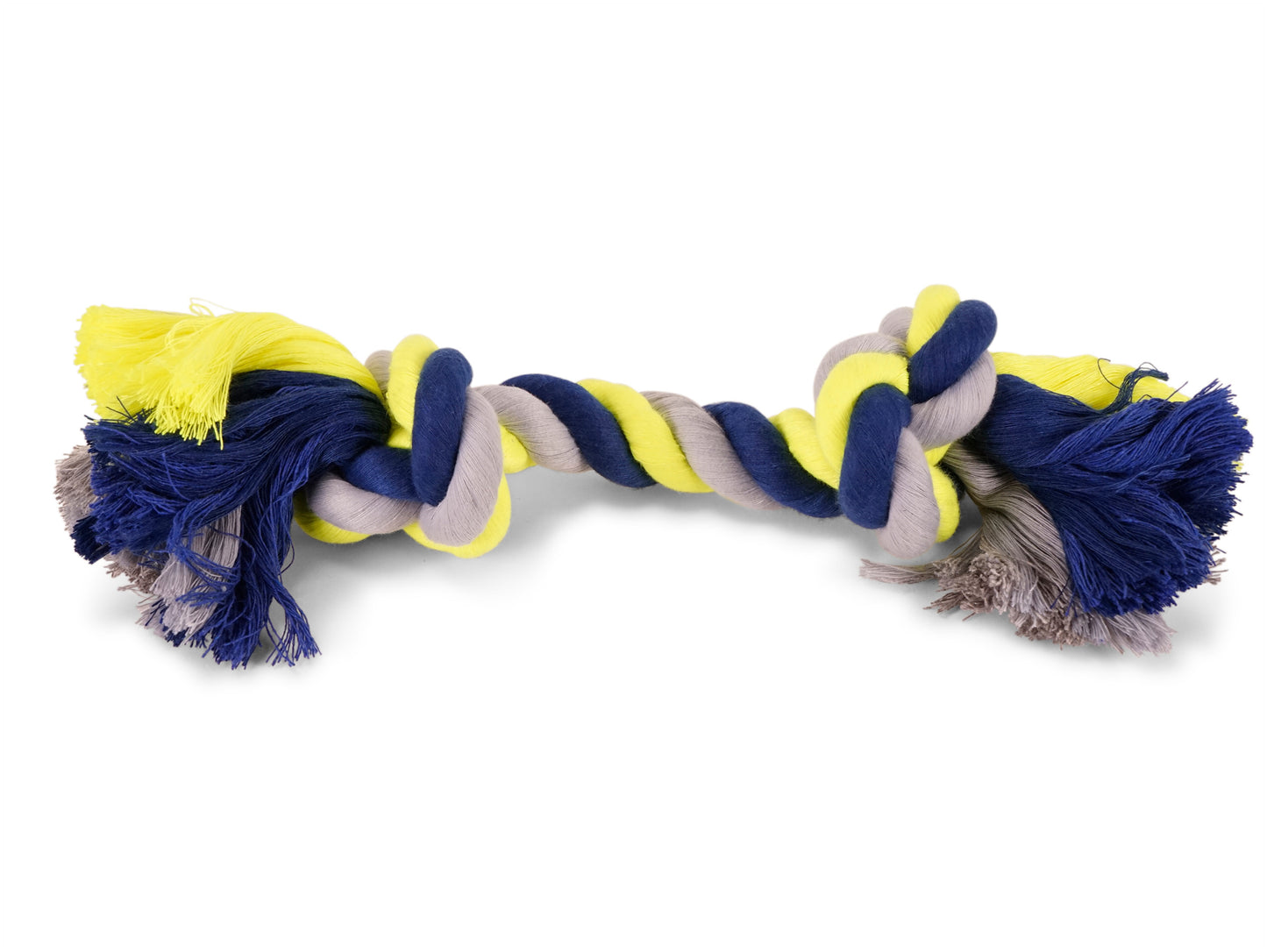 Vadigran Cotton Rope 2 Knots Blue-Yellow - 36cm 270g
