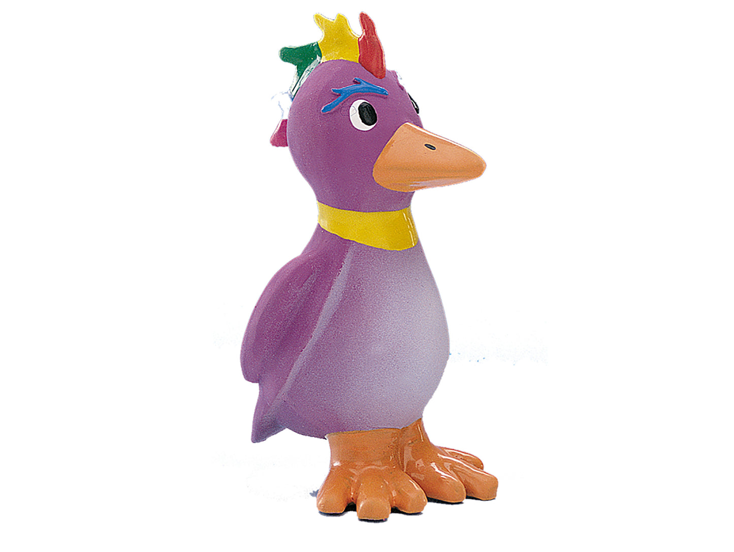 Vadigran Dog Toy Latex Duck Purple - 11cm
