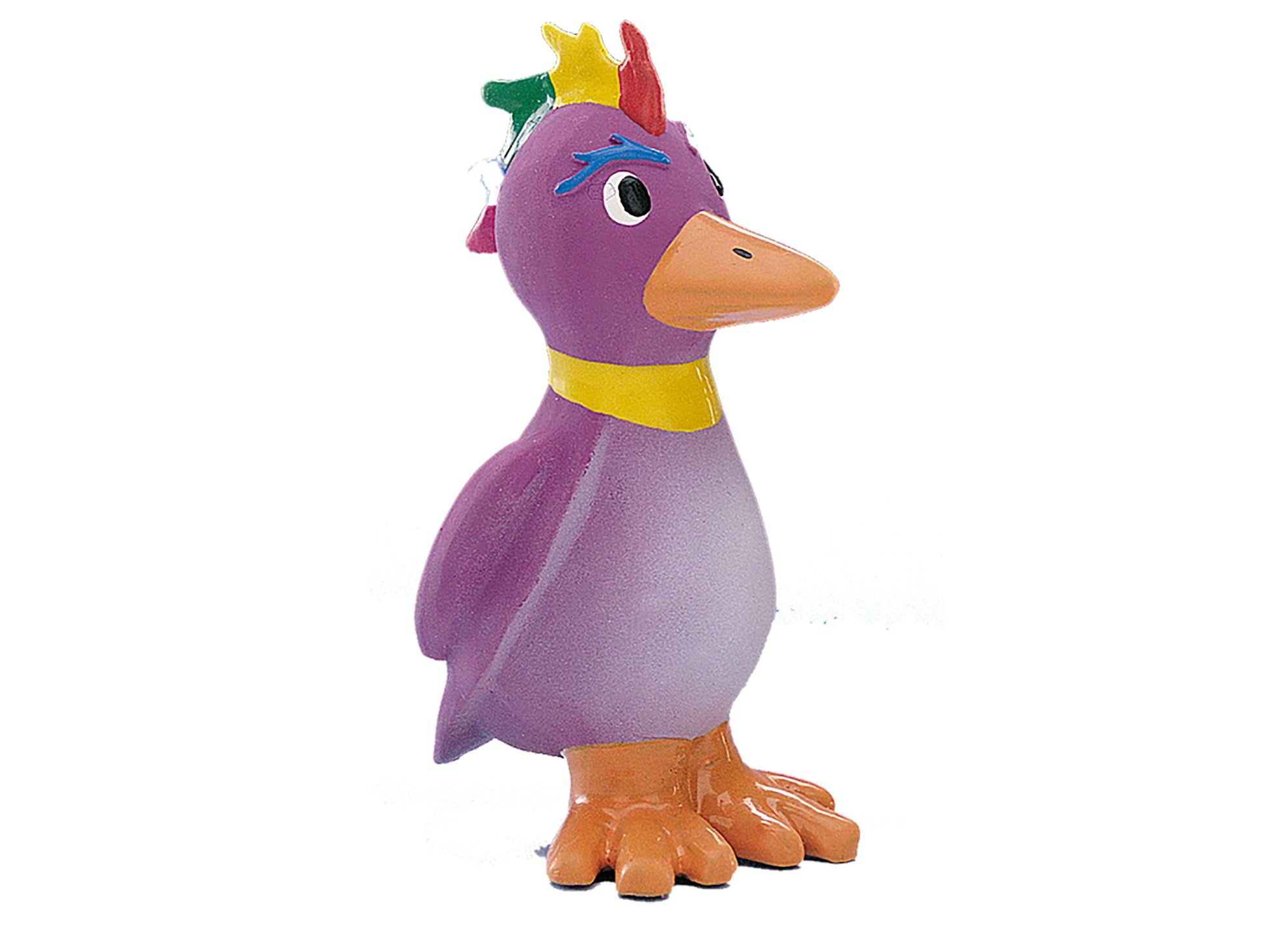 Vadigran Dog Toy Latex Duck Purple - 11cm