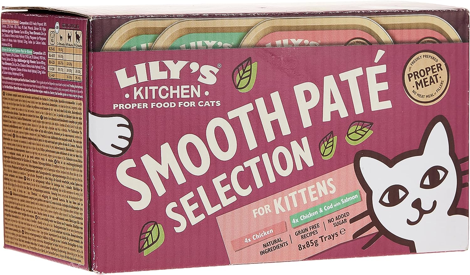 Lily's Kitchen Paté for Kittens Multipack Wet Cat Food (8x85g)