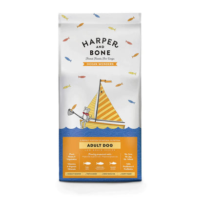 Harper & Bone Adult Dog Medium/large Ocean Wonders - 3kg