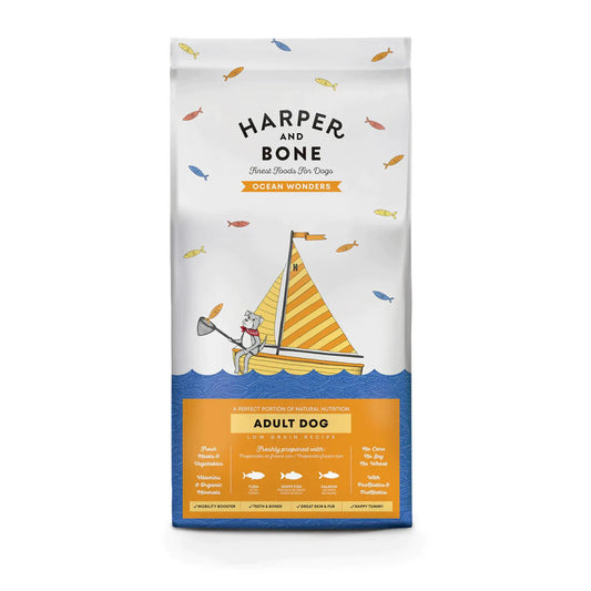 Harper & Bone Adult Dog Medium/large Ocean Wonders - 3kg
