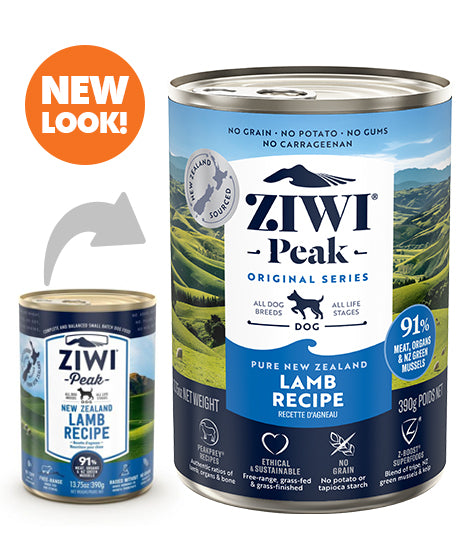 ZiwiPeak Lamb Recipe Canned Dog Food - 170g