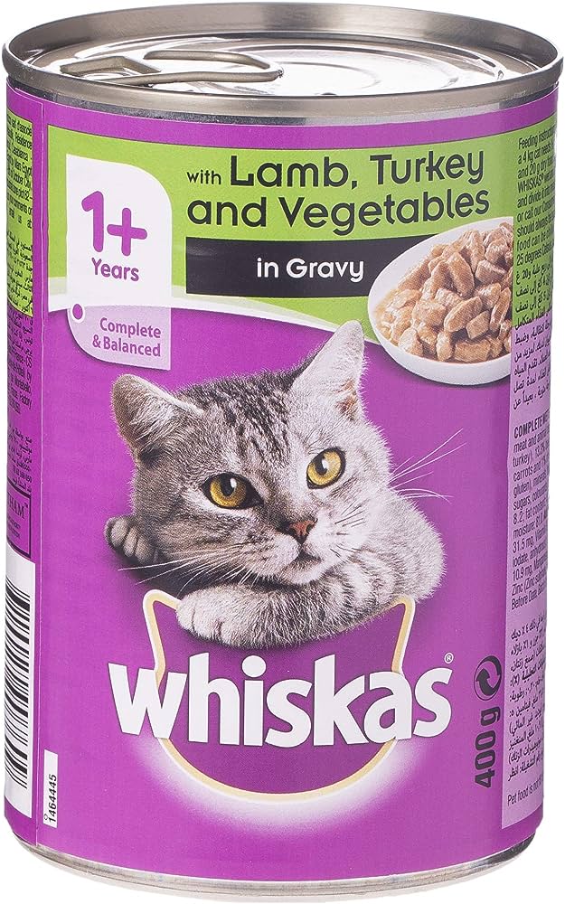 Whiskas Mince Lamb Turkey & Vegetables Wet Cat Food - 400G